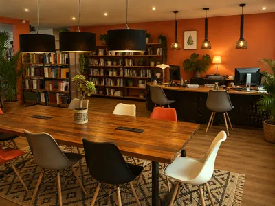 Une bibliothèque dans le XVIe