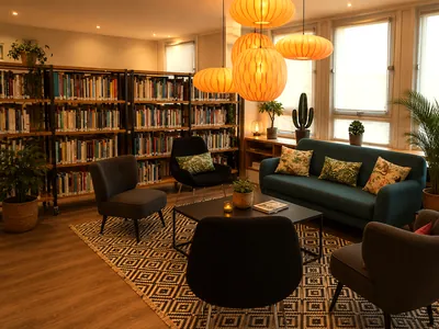Une bibliothèque dans le XVIe