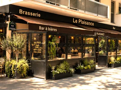 Une brasserie à Alésia