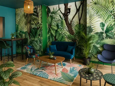 Un coworking jungle