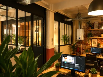 Un studio de création à Ménilmontant